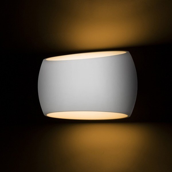 VERITA nástěnná sádrová 230V E27 33W - RED - DESIGN RENDL