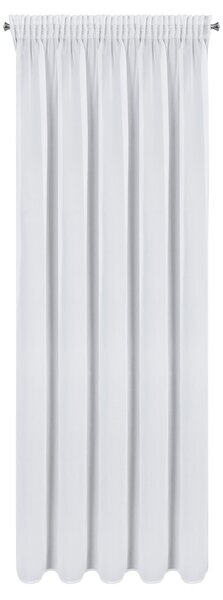 ZÁCLONA NA PÁSCE ARLETA 135X270 CM BÍLÁ