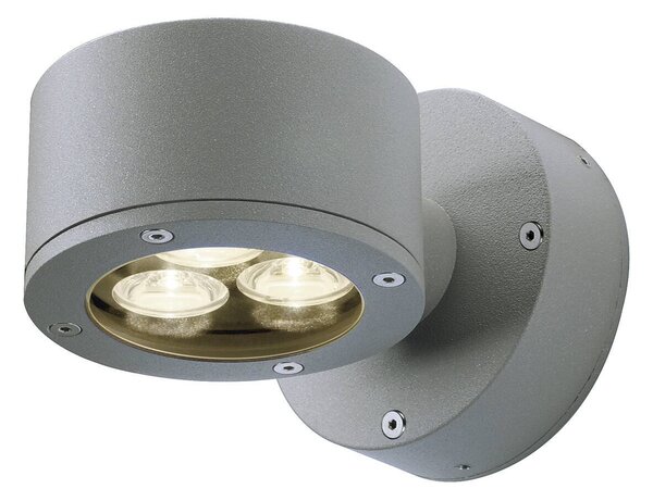 LA 230355 Venkovní svítidlo SITRA nástěnná antracit 230V GX53 9W IP44 - BIG WHITE (SLV)