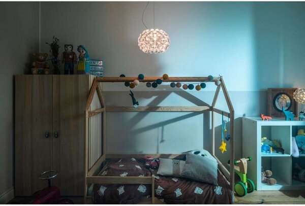 Závěsná svítidlo Foscarini, Transparentní, Jídelna, Sklo