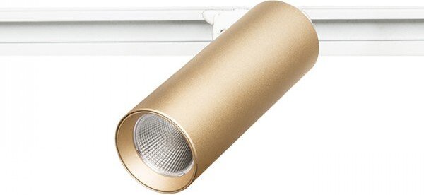 MAVRO pro tříokr. lištu zlatá 230V LED 12W 38° 3000K - RED - DESIGN RENDL