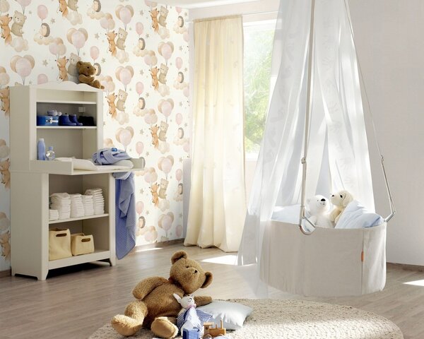 RASCH | Vliesová tapeta na zeď Kids World 2 252804 | 0,53 x 10,05 m | šedá