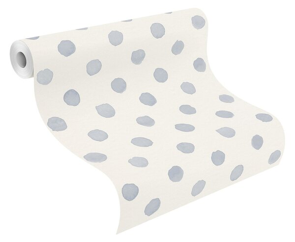 RASCH | Vliesová tapeta na zeď Kids World 2 252033 | 0,53 x 10,05 m | bílá, modrá