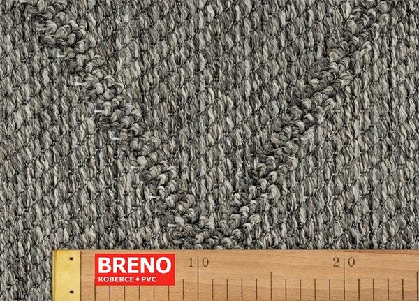 Breno Kusový koberec PATARA 4955 Grey, 120x170 cm, Šedá