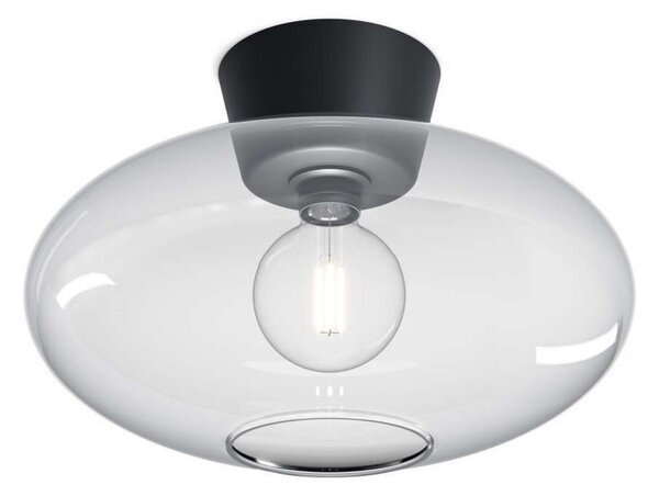 Bullo Stropní Lampa XL Ø38 Matt Black/Clear - Belid
