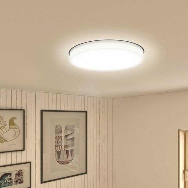 RED R12527 COIMBRA zápustná černá 230V LED 24W 3000K - RED - DESIGN RENDL