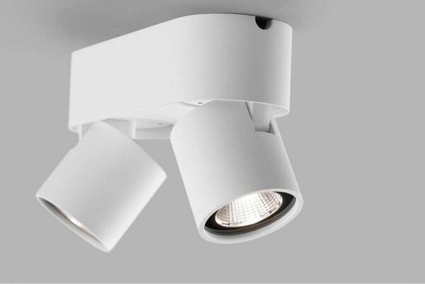 Stropní Lampa LIGHT-POINT, stmívatelné, Bílá, Obývací pokoj, Hliník