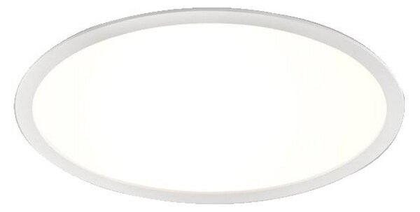 Stropní Lampa LIGHT-POINT, stmívatelné, Bílá, Obývací pokoj, Hliník