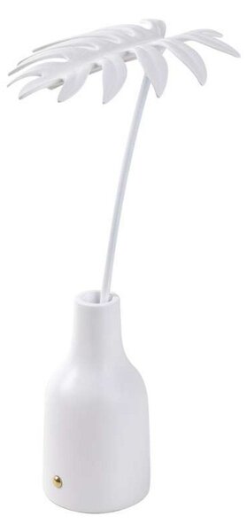 Stolní lampa SELETTI, stmívatelné, Bílá, Obývací pokoj, Kov