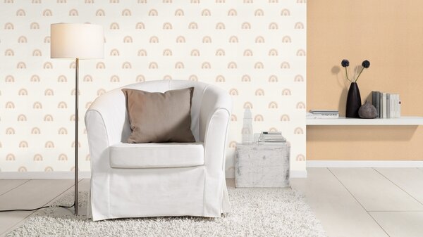 RASCH | Vliesová tapeta na zeď Kids World 2 252866 | 0,53 x 10,05 m | hnědá