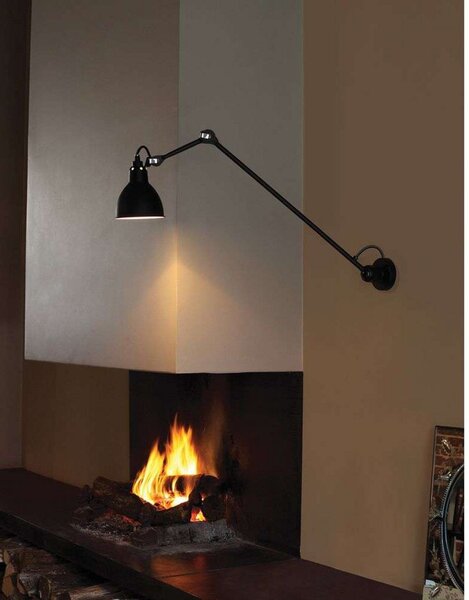 Nástěnná Svítidla Lampe Gras, Černá, Obývací pokoj, Kov