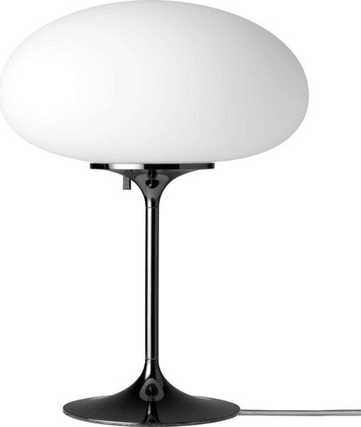 Stolní lampa GUBI, stmívatelné, Černá, Obývací pokoj, Kov