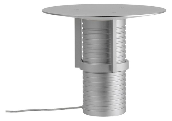 Stolní lampa Muuto, stmívatelné, Metalická, Obývací pokoj, Hliník