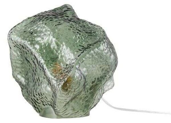 Stolní lampa Globen Lighting, Zelená, Obývací pokoj, Sklo