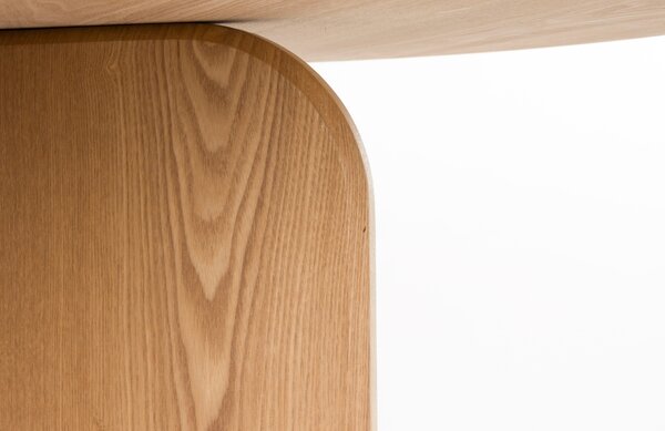 White Label Dubový jídelní stůl LAURENT 120 cm