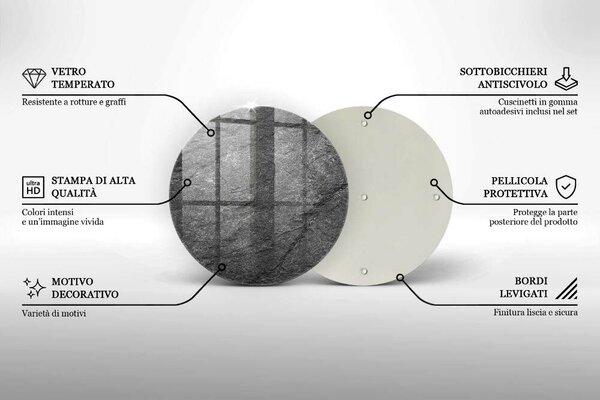 Tácek pod svíčku Textura kamene ppzo-00088589