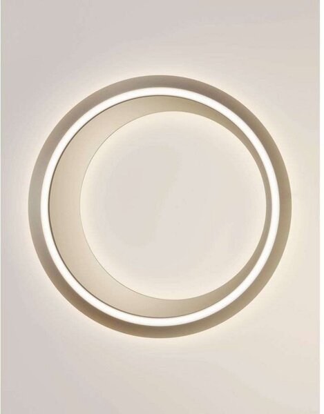 Stropní Lampa Lodes, Zlatá / mosazná, Obývací pokoj, Hliník