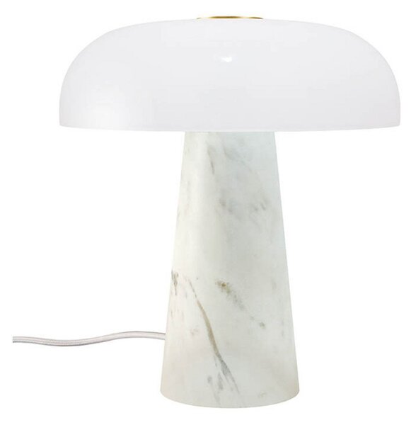 Stolní lampa DFTP by Nordlux, Glossy, Bílá, Obývací pokoj, Mramor, Skandinávský