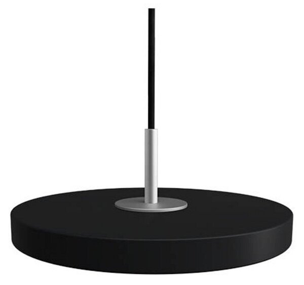 Asteria Závěsné Svítidlo Micro Black/Steel Top - UMAGE