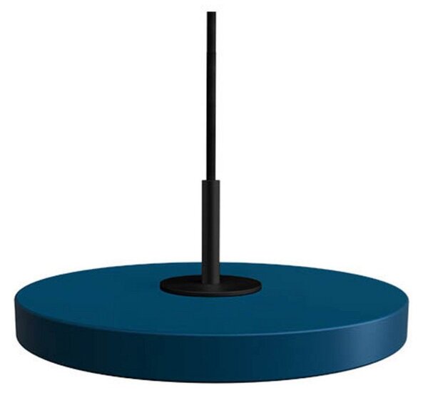 Asteria Závěsné Svítidlo Micro Petrol Blue/Black Top