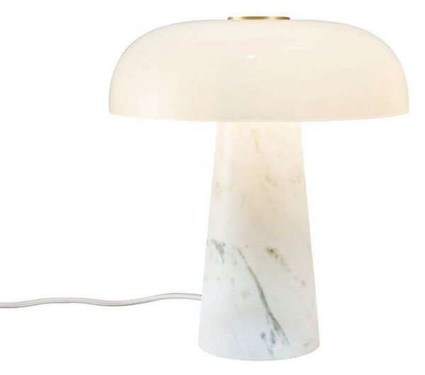 Stolní lampa DFTP by Nordlux, Glossy, Bílá, Obývací pokoj, Mramor, Skandinávský