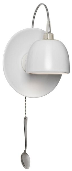 Nástěnná Svítidla Ingo Maurer, Light au Lait, Bílá, Obývací pokoj, Keramika, Design