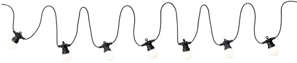 P 94165 Plug&Shine světelný řetěz IP44 3000K 24V 7 žárovek - PAULMANN