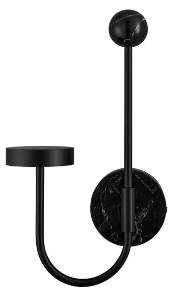 Nástěnná Svítidla AYTM, Grasil, Černá, Obývací pokoj, Kov, Design