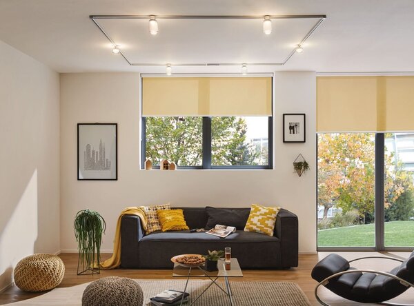 P 95501 URail LED spot Ceiling Safira 5,2W chrom/čirá/satén stmívatelné - PAULMANN