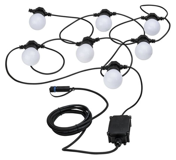 P 94165 Plug&Shine světelný řetěz IP44 3000K 24V 7 žárovek - PAULMANN
