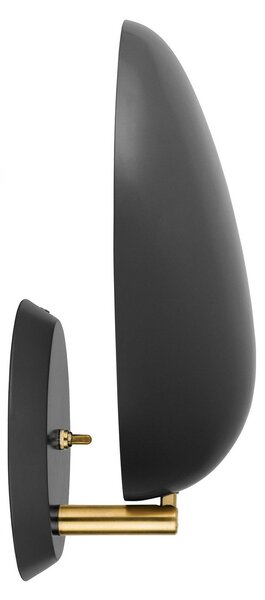 Nástěnná Svítidla GUBI, Cobra, Černá, Obývací pokoj, Kov, Design