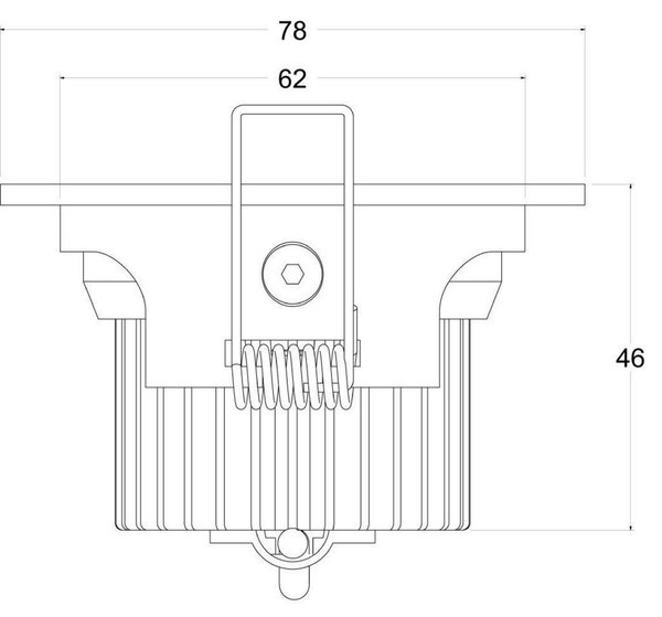 IMPR 565279 Deko-Light stropní vestavné svítidlo COB-68-350mA-2700K-kulaté 16-17V DC 6W 2700 K 580 lm bílá