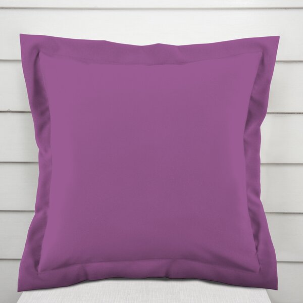 Biante Bavlněný povlak na polštář s lemem Moni MO-079 Purpurový 30 x 50 cm