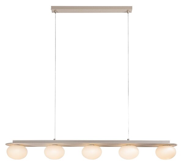 Závěsné svítidlo 5x G9 béžová IP20 Rabalux GLOWBELLS 72462