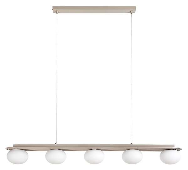 Závěsné svítidlo 5x G9 béžová IP20 Rabalux GLOWBELLS 72462