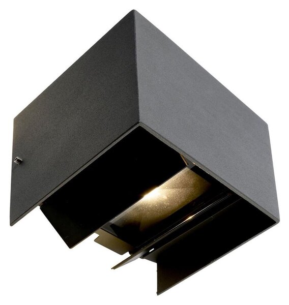 IMPR 731100 KapegoLED nástěnné přisazené svítidlo Arcturus II 230V 6W 3000 K 200 lm 140 mm tmavěšedá - DEKOLIGHT