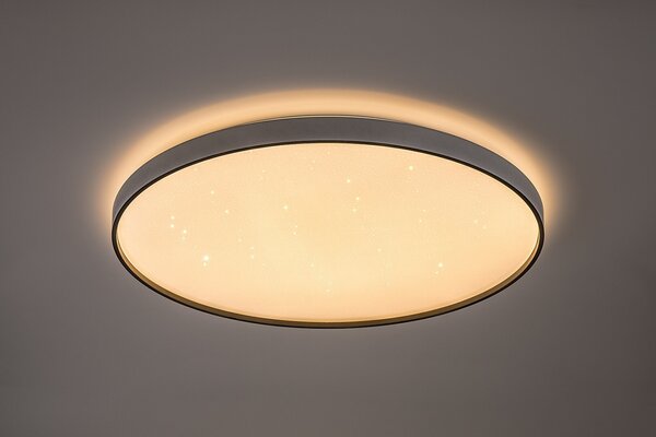 Stropní svítidlo LED 3000–6500K čierna IP20 Rabalux ZERAVA 71451