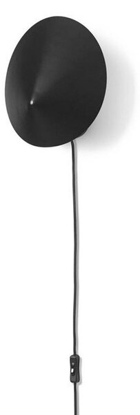 Nástěnná Svítidla ferm LIVING, Arum Sconce, Černá, Obývací pokoj, Nerezová ocel, Design