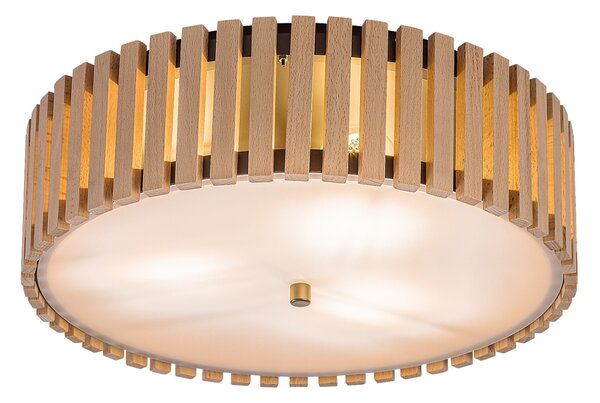 Stropní svítidlo 3x E27 drevo IP20 Rabalux NOXELLE 71420