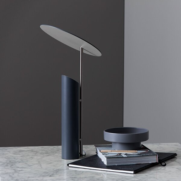 Stolní lampa Verpan, Reflect, Šedá, Obývací pokoj, Kov, Design