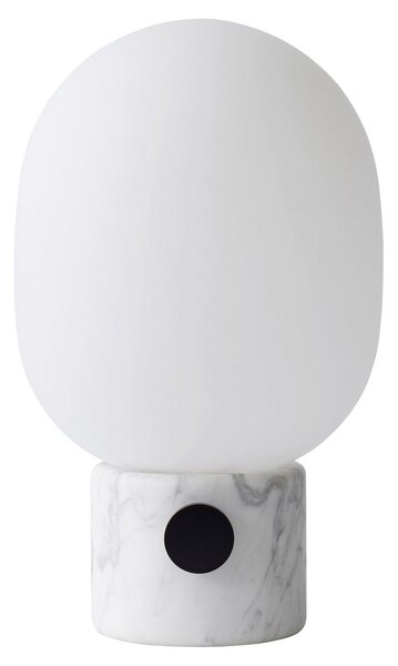 Stolní lampa Audo Copenhagen, JWDA, stmívatelné, Bílá, Obývací pokoj, Kámen, Design