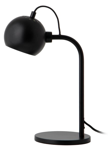 Stolní lampa FRANDSEN, Ball Single, Černá, Obývací pokoj, Kov, Design