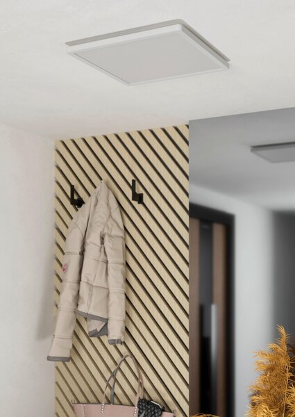 STROPNÍ LED SVÍTIDLO, 39/39/3 cm Eglo - Online Only svítidla, Online Only