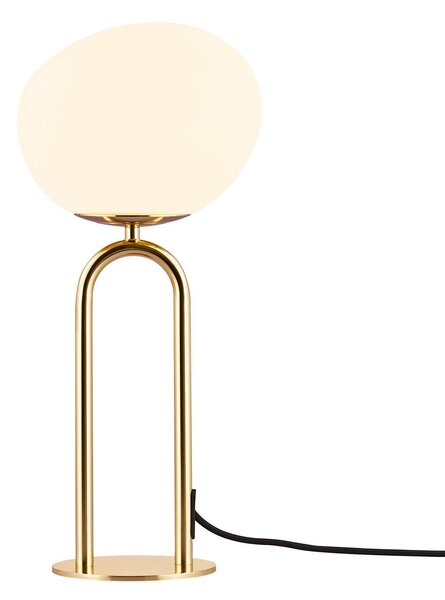 Stolní lampa DFTP by Nordlux, Shapes, Zlatá / mosazná, Obývací pokoj, Sklo, Design