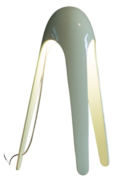 Stolní lampa Martinelli Luce, Cyborg, Zelená, Obývací pokoj, Kov, Design