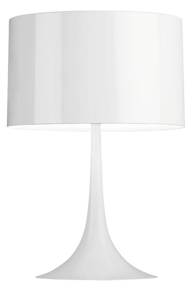 Stolní lampa FLOS, SPUN, stmívatelné, Bílá, Obývací pokoj, Kov, Design