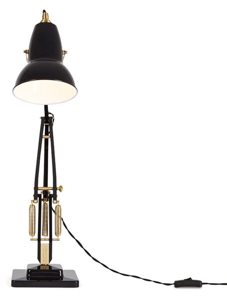 Stolní lampa Anglepoise, Original 1227 Brass, Černá, Pracovna, Kov, Industriální design