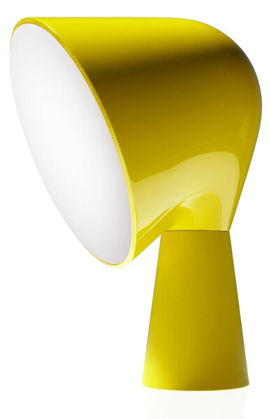 Stolní lampa Foscarini, Binic, Žlutá, Obývací pokoj, Plast, Design