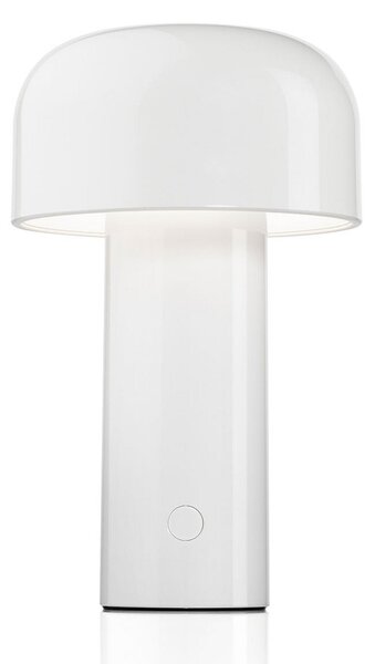 Stolní lampa FLOS, Bellhop, stmívatelné, Bílá, Obývací pokoj, Plast, Design