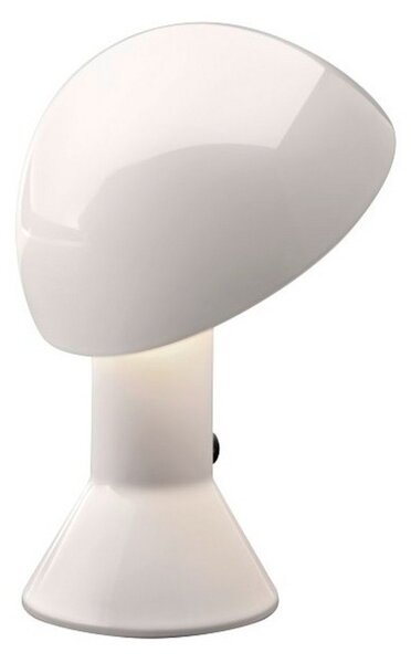 Stolní lampa Martinelli Luce, Elmetto, Bílá, Obývací pokoj, Plast, Design